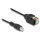 Kabel Cinch Buchse zu Terminalblock Adapter mit Drucktaster 15 cm