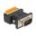 D-Sub 9 Stecker zu Terminalblock Adapter mit Drucktaster
