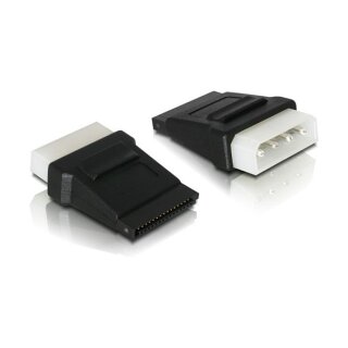Adapter Power SATA 15 Pin zu Molex 4 Pin Stecker