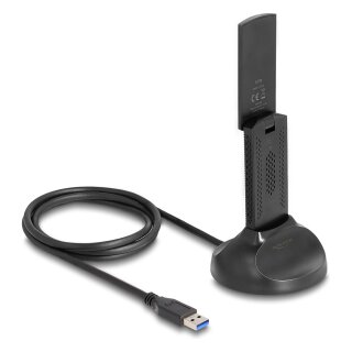 Wi-Fi 6E Dualband WLAN USB Adapter AX3000 (2 x 1201 + 574 Mbps)