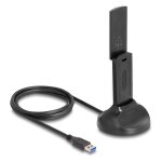 Delock Wi-Fi 6E Dualband WLAN USB Adapter AX3000 (2 x...