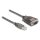Delock Adapter USB 2.0 Typ-A zu 1 x Seriell RS-232 D-Sub 9 Pin Stecker mit Muttern mit 3 x LED 3 m