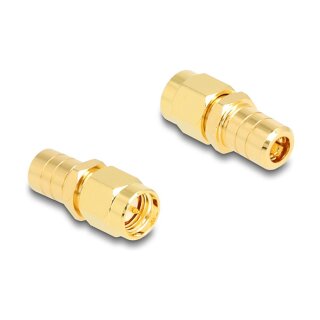 Delock Adapter SMA Stecker zu SMB Stecker HBI59-1