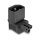 Netzadapter IEC 60320 - C14 auf C5, Stecker / Buchse, 2,5 A, 90° gewinkelt