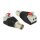 Adapter BNC Buchse > Terminalblock mit Drucktasten 2 Pin