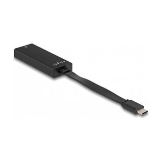 USB Type-C™ Adapter zu Gigabit LAN 1 x RJ45 slim ASIX