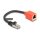 RJ45 Geräteschutz Adapter Cat.6A S/FTP 20 cm (Break Away Adapter)