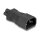 Delock Netzadapter IEC 60320 - C14 auf C5, Stecker / Buchse, 2,5 A, gerade