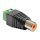 Adapter Cinchbuchse > Terminalblock 2 Pin