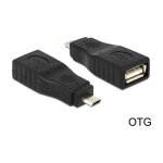 Delock Adapter USB Micro B Stecker > USB 2.0 Buchse...