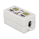 Delock Verbindungsdose für Netzwerkkabel Cat.6 UTP...