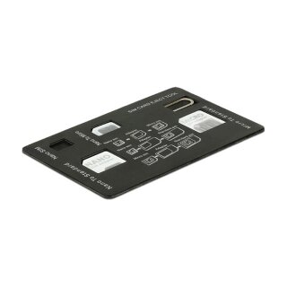 Delock 4 in 1 SIM Karten Adapter Set
