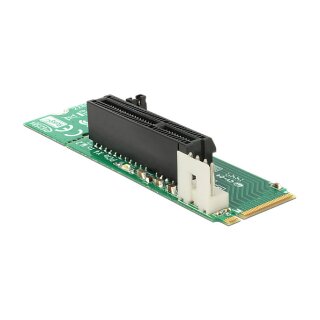 Adapter M.2 Key M Stecker zu PCI Express x4 Slot