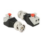 Delock Adapter BNC Stecker > Terminalblock mit...