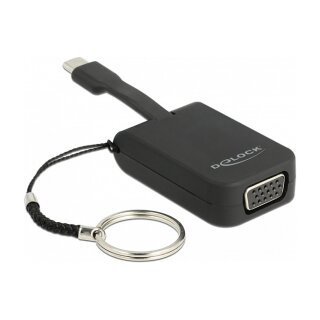 Delock USB Type-C™ Adapter zu VGA (DP Alt Mode) - Schlüsselanhänger