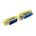 Delock D-Sub 15 Pin Stecker > Buchse Portschoner