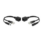 Delock Passives PoE Adapter Set RJ45 DC 5,5 x 2,1 mm