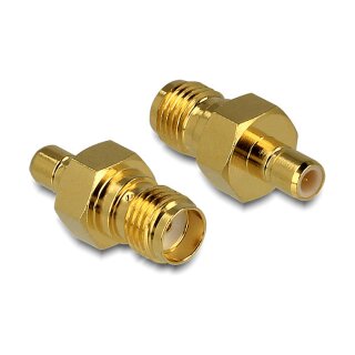 Delock Adapter SMA Buchse > SMB Buchse