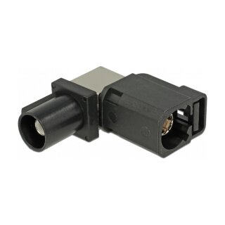 Adapter FAKRA A Buchse 90° > FAKRA A Stecker