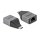 Delock USB Type-C™ Adapter zu Gigabit LAN 10/100/1000 Mbps – kompaktes Design