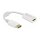 Delock Adapter DisplayPort 1.1 Stecker zu HDMI Buchse Passiv weiß