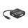 USB Type-C™ Adapter für einen VGA, DVI, HDMI oder DisplayPort Monitor