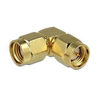 Adapter RP-SMA Stecker > SMA Stecker 90°