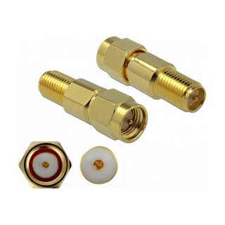 Delock Adapter SMA Stecker zu RP-SMA Buchse 3 GHz