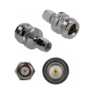 Adapter N Buchse zu SMA Stecker 10 GHz