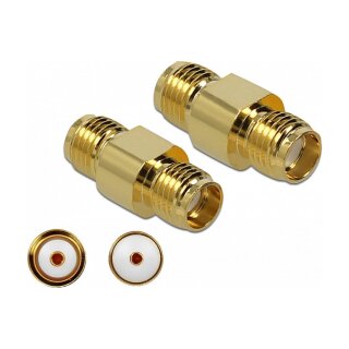 Delock Adapter SMA Buchse zu SMA Buchse 10 GHz