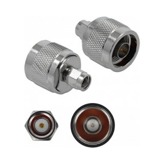Delock Adapter N Stecker zu RP-SMA Stecker 10 GHz