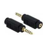 Delock Adapter Klinkenstecker 4,4 mm 5 Pin zu...