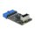 Delock USB 5 Gbps Adapter Typ-E Key A Pfostenbuchse zu intern Key A Buchse