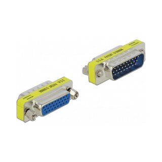 D-Sub 26 HD Pin Stecker zu Buchse - Portschoner