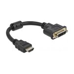 Adapter HDMI Stecker zu DVI 24+5 Buchse 4K 30 Hz 20 cm