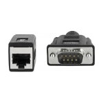 Delock Seriell RS-232/422/485 Adapter DB9 Stecker zu RJ45...
