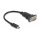 Delock Adapter USB Type-C™ zu 1 x Seriell RS-232 D-Sub 9 Pin Stecker mit Schrauben 0,25 m