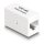 Adapter RJ45 Buchse zu RJ45 Buchse Cat.6A UTP weiß