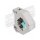 Hutschienenadapter mit Keystone SC Simplex Buchse zu SC Simplex Buchse aqua