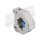 Delock Hutschienenadapter mit Keystone LC Duplex Buchse zu LC Duplex Buchse blau