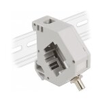 Delock Hutschienenadapter mit Keystone ST Simplex Buchse...