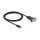 Delock Adapter USB Type-C™ zu 1 x Seriell RS-232 D-Sub 9 Pin Stecker mit Muttern 2 m
