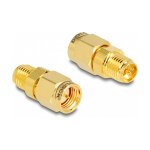 Delock Adapter RP-SMA Buchse zu SMA Stecker