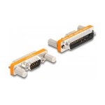 Adapter D-Sub 9 Pin Stecker mit Muttern zu D-Sub 25 Pin...