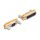 Adapter D-Sub 9 Pin Stecker mit Muttern zu D-Sub 25 Pin Stecker mit Schrauben