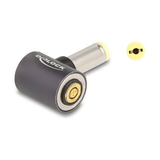Delock Adapter für Notebook Ladekabel Acer 5,5 x 1,7 mm Stecker zu magnetischem 8 Pin Konnektor