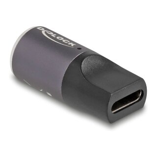 Delock Adapter für Notebook Ladekabel USB Type-C™ Buchse zu magnetischem 8 Pin Konnektor