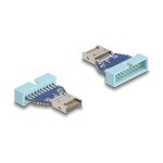 Delock USB 10 Gbps Adapter Pfostenstecker zu intern USB...