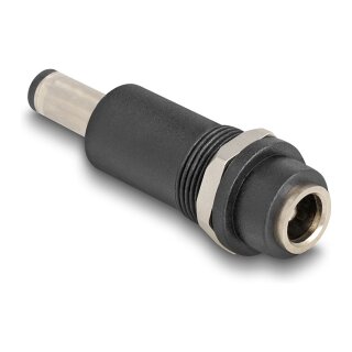Adapter DC 5,5 x 2,5 mm Buchse zu DC 5,5 x 2,1 mm Stecker