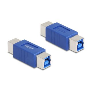USB 5 Gbps Adapter Gender Changer USB Typ-B Buchse zu Buchse